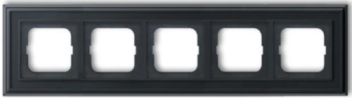 Рамка универсальная ABB Династия 5-м. антрацит картинка